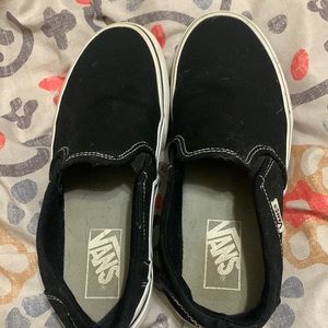vans, don’t fit but super comfortable